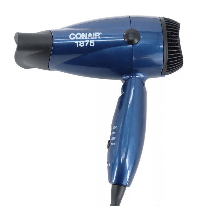 Conair Ion Shine 1875W Dual Voltage Compact Folding Hair Dryer Image 1