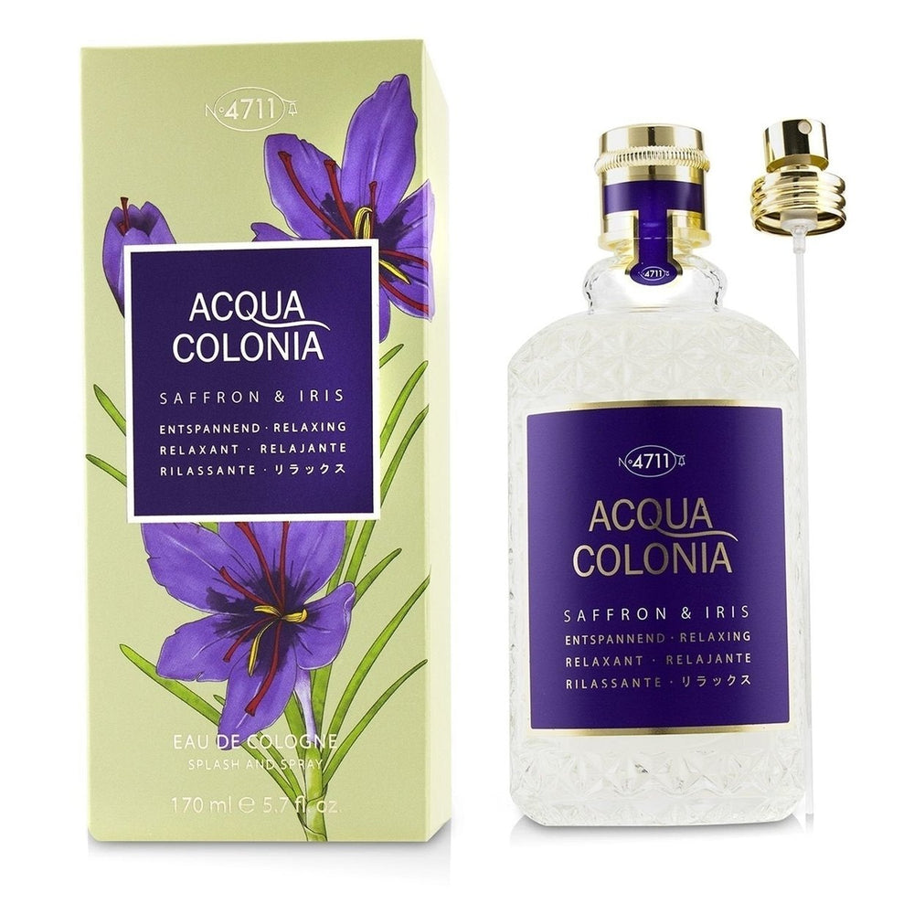 4711 Acqua Colonia Saffron and Iris Eau De Cologne Spray 170ml/5.7oz Image 2