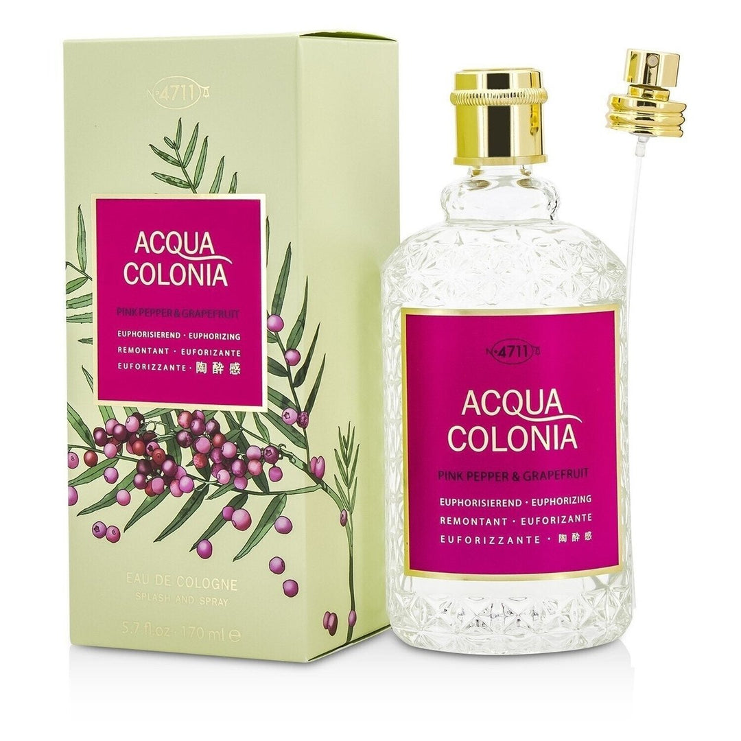 4711 Acqua Colonia Pink Pepper and Grapefruit Eau De Cologne Spray 170ml/5.7oz Image 1