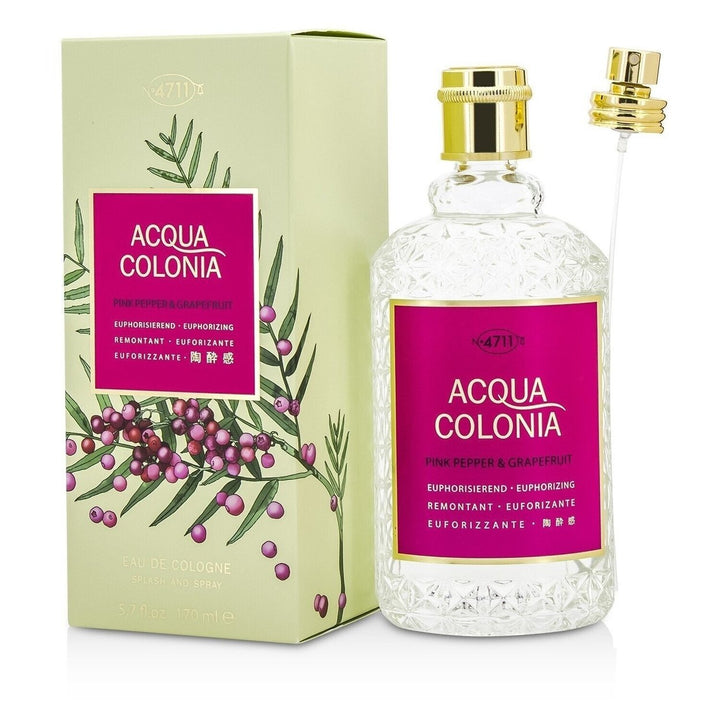 4711 Acqua Colonia Pink Pepper and Grapefruit Eau De Cologne Spray 170ml/5.7oz Image 1