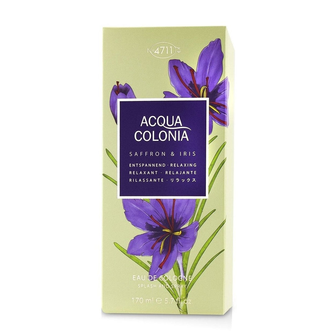 4711 Acqua Colonia Saffron and Iris Eau De Cologne Spray 170ml/5.7oz Image 3