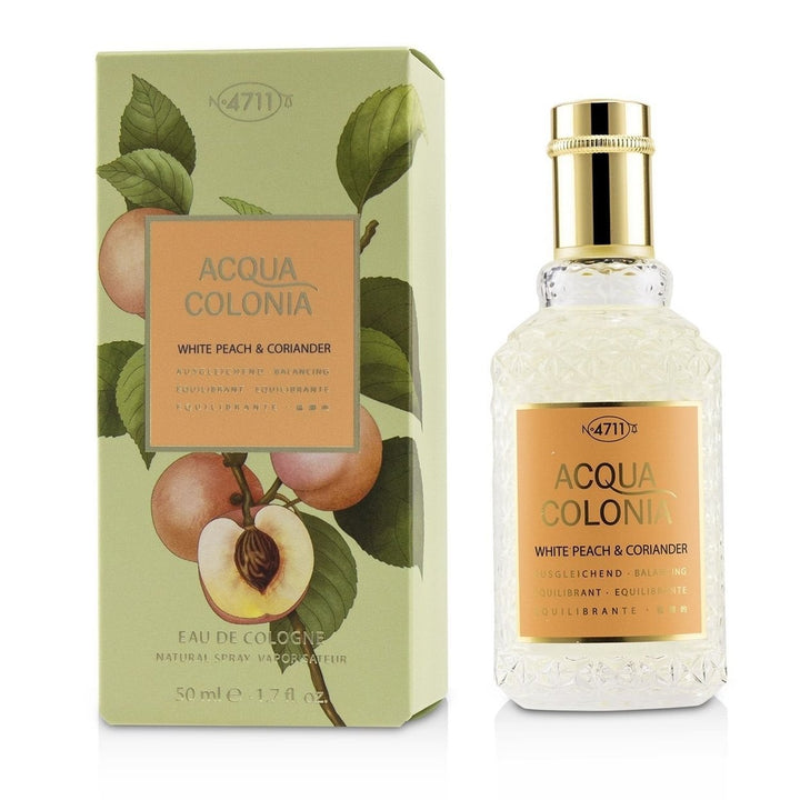 4711 Acqua Colonia White Peach and Coriander Eau De Cologne Spray 170ml/5.7oz Image 1