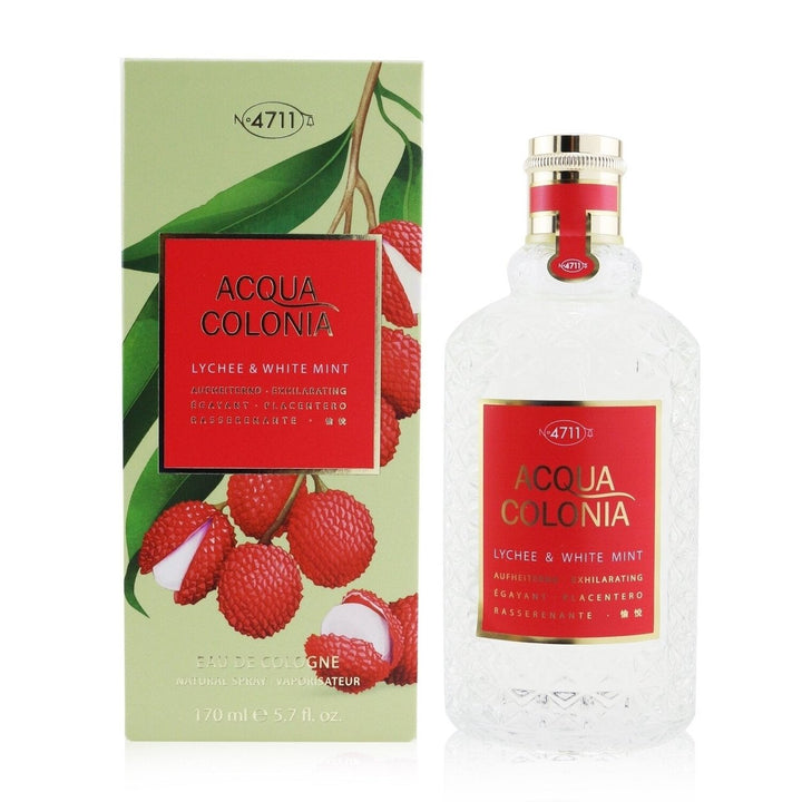 4711 Acqua Colonia Lychee and White Mint Eau De Cologne Spray Image 2