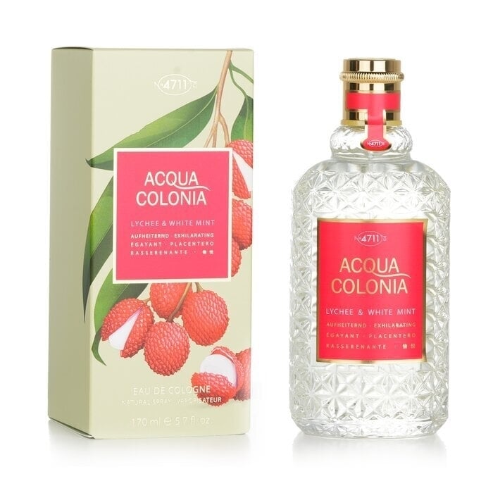 4711 Acqua Colonia Lychee and White Mint Eau De Cologne Spray 170ml/5.7oz Image 2