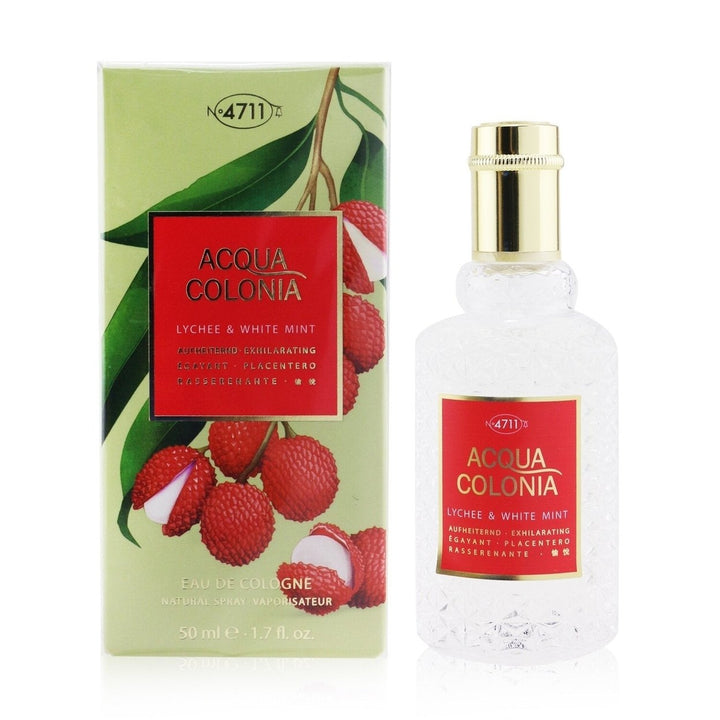 4711 Acqua Colonia Lychee and White Mint Eau De Cologne Spray 50ml/1.7oz Image 2