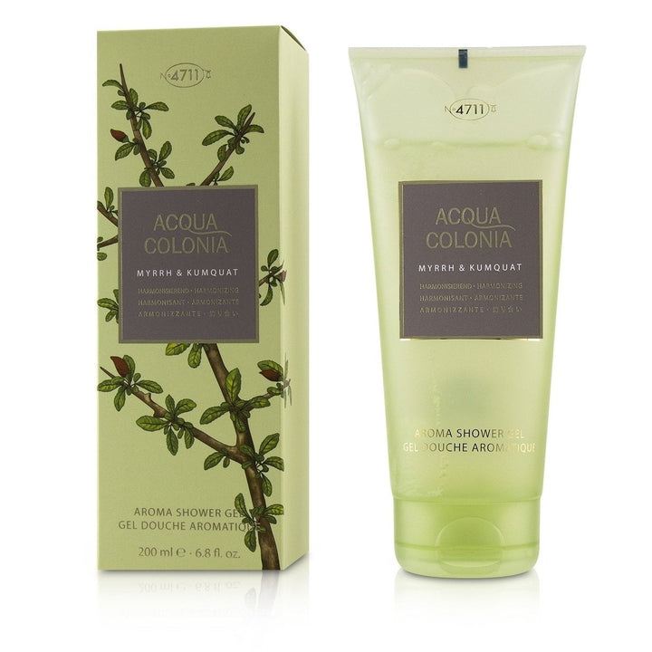 4711 Acqua Colonia Myrrh and Kumquat Aroma Shower Gel 200ml/6.8oz Image 2