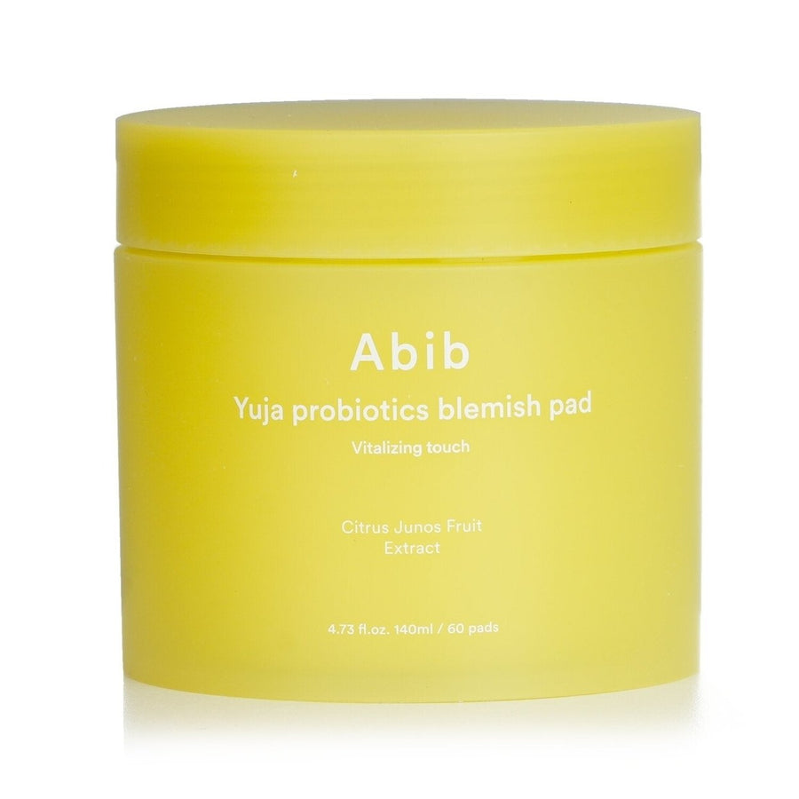 Abib Yuja Probiotics blemish Pad Vitalizing Touch 60pads Image 1