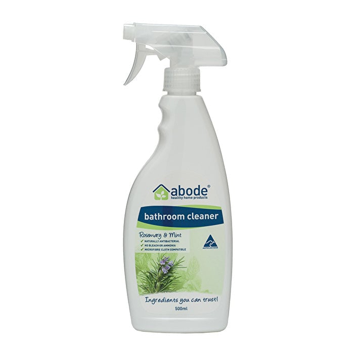 Abode Cleaning Products Abode Bathroom Cleaner Rosemary and Mint Spray 500ml Image 1