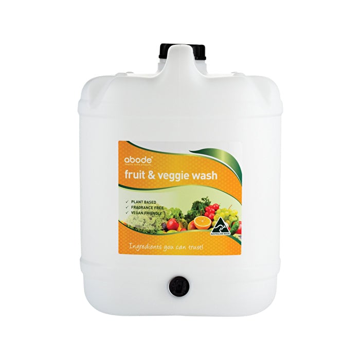 Abode Cleaning Products Abode Fruit and Veggie Wash Drum with Tap 15000ml Image 1