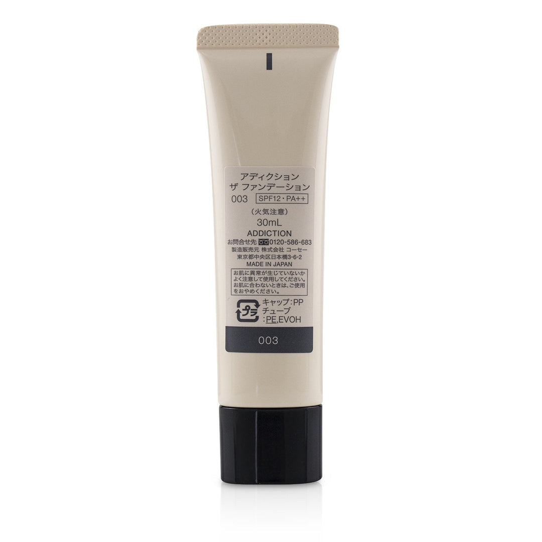 ADDICTION The Foundation SPF 12 - 003 (Cool Ivory) 30ml/1.1oz Image 7