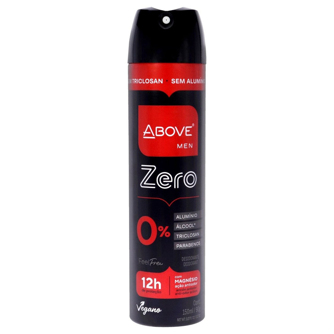 Above 12 Hours Feel Free Deodorant - Zero by Above for Men - 3.17 oz Deodorant Spray Image 1