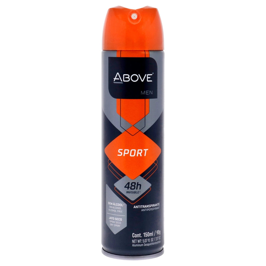 Above 48 Hours Antiperspirant Deodorant - Sport by Above for Men - 3.17 oz Deodorant Spray Image 1