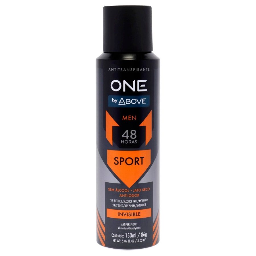 Above 48 Hours One Invisible Antiperspirant Deodorant - Sport by Above for Men - 3.03 oz Deodorant Spray Image 1