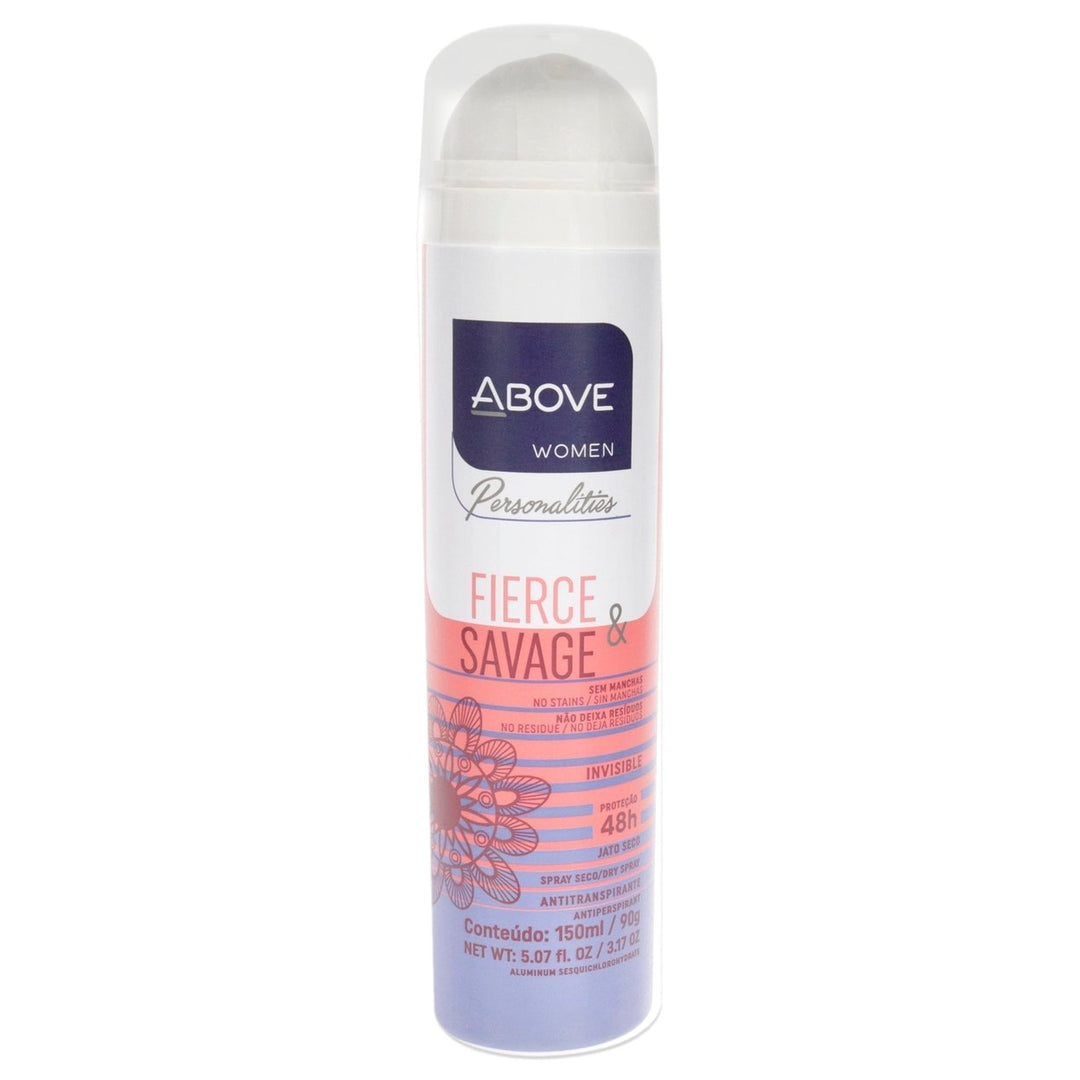 Above 48 Hours Personalities Antiperspirant Deodorant - Fierce and Savage by Above for Women - 3.17 oz Deodorant Spray Image 1