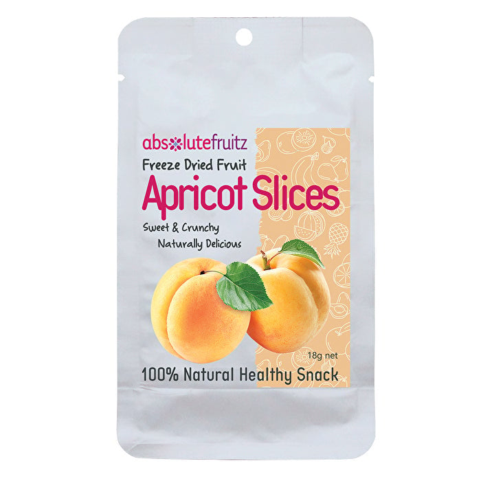 Absolute Fruitz AbsoluteFruitz Freeze Dried Apricot Slices 18g Image 1