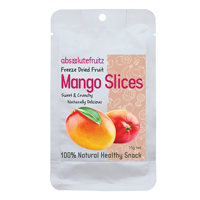 Absolute Fruitz AbsoluteFruitz Freeze Dried Mango Slices 15g Image 1