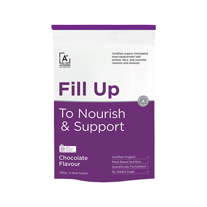 Activated Nutrients Fill Up (To Support and Nourish) Chocolate 420g Image 1