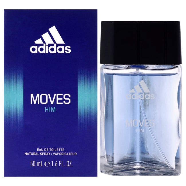 Adidas Adidas Moves by Adidas for Men - 1.6 oz EDT Spray Image 1