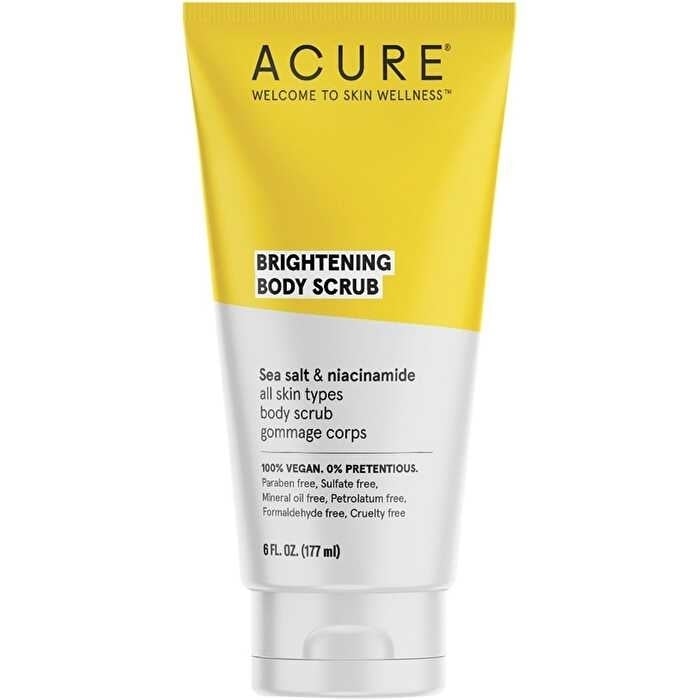 Acure Brightening Body Scrub 177ml Image 1