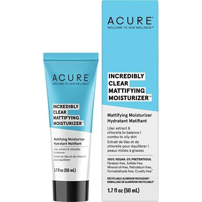 Acure Incredibly Clear Mattifying Moisturizer 50ml Image 1