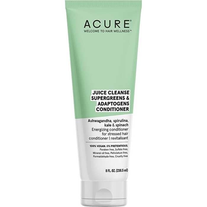 Acure Juice Cleanse Supergreens and Adaptogens Conditioner 236ml Image 1