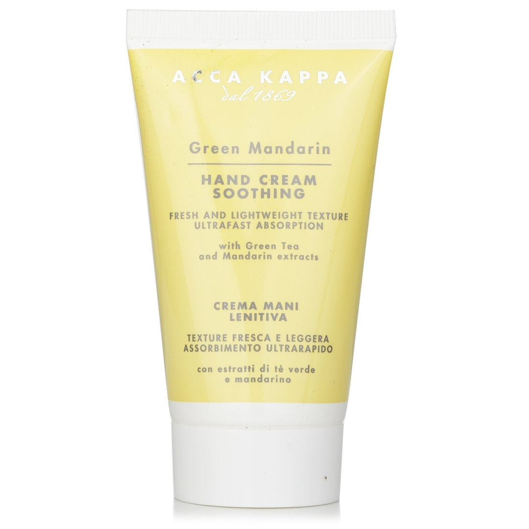 Acca Kappa Green Mandarin Hand Cream 75ml/2.5oz Image 1