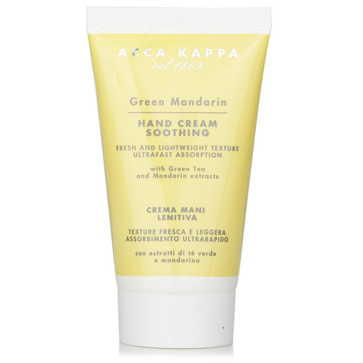 Acca Kappa Green Mandarin Hand Cream 75ml/2.5oz Image 1