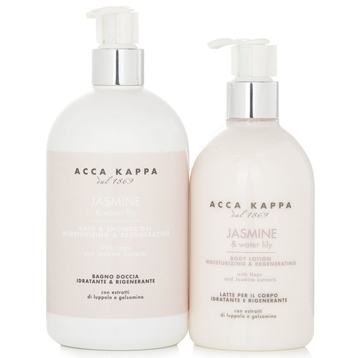 Acca Kappa Jasmine and Water Lily Body Care Gift Set: 2pcs Image 1