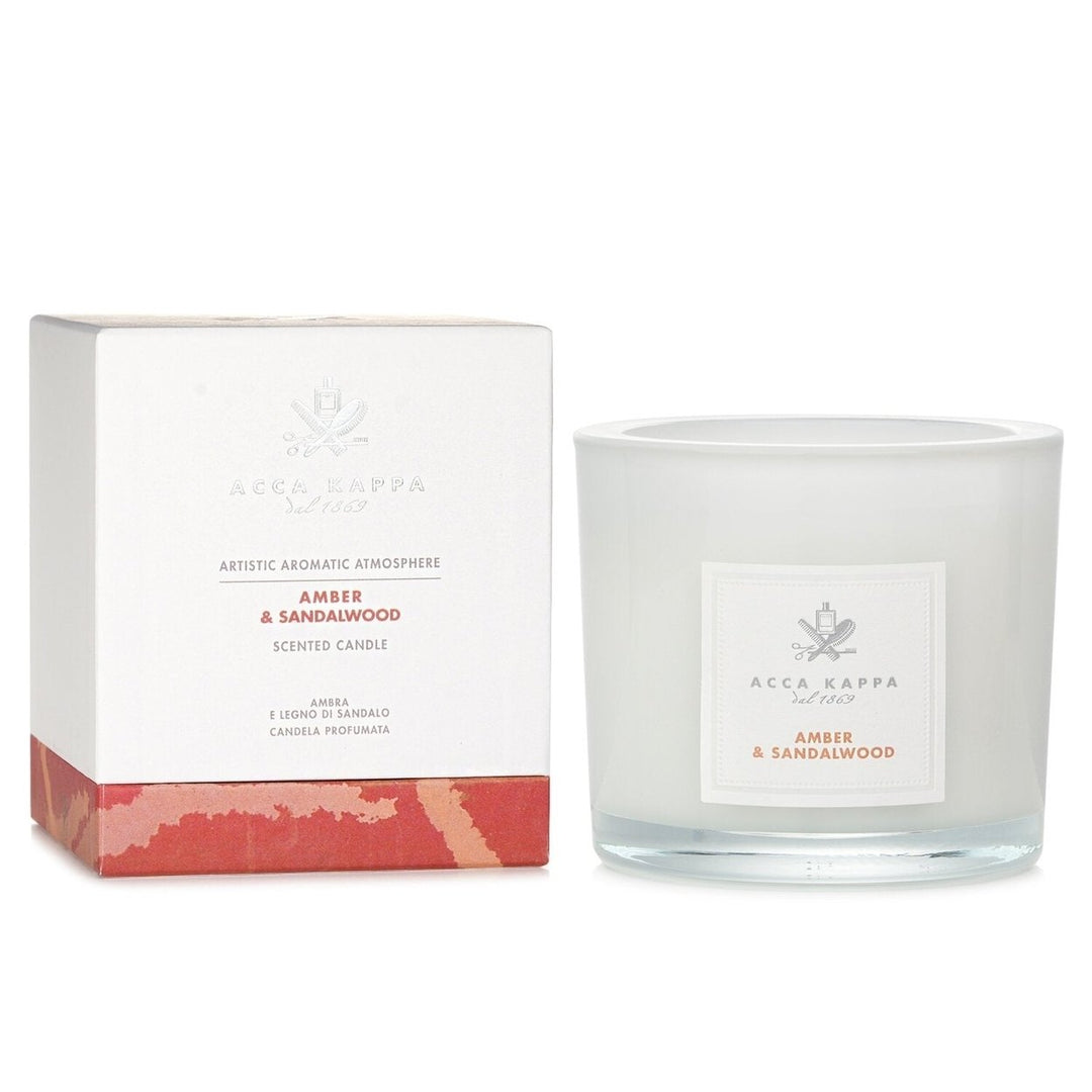 Acca Kappa Scented Candle - Amber and Sandalwood 180g/6.34oz Image 2