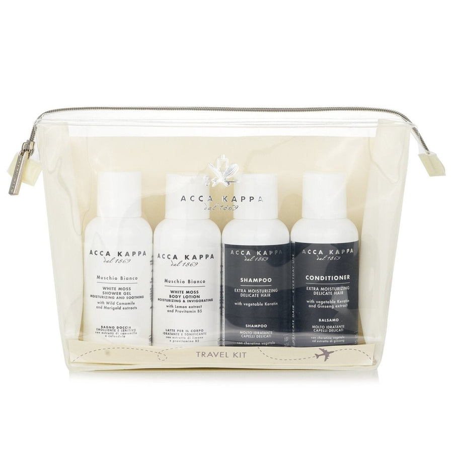 Acca Kappa White Moss Body Care Travel Kit 4pcs Image 1