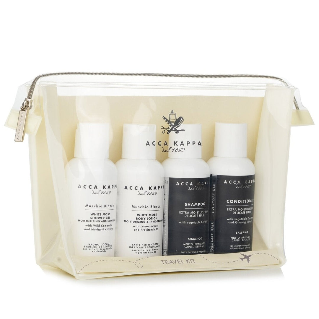 Acca Kappa White Moss Body Care Travel Kit 4pcs Image 2