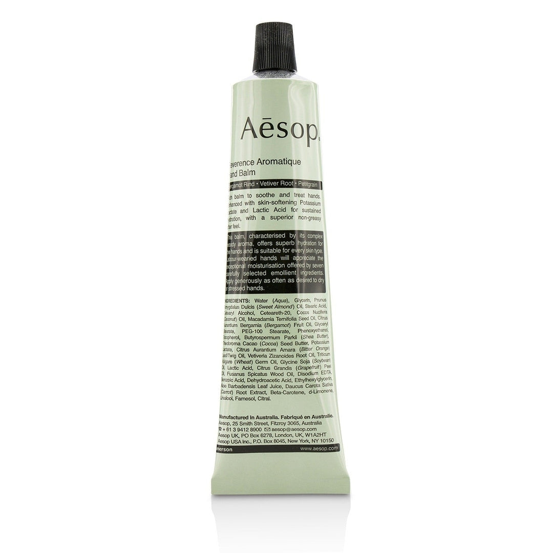 Aesop Reverence Aromatique Hand Balm 500ml/17.2oz Image 2