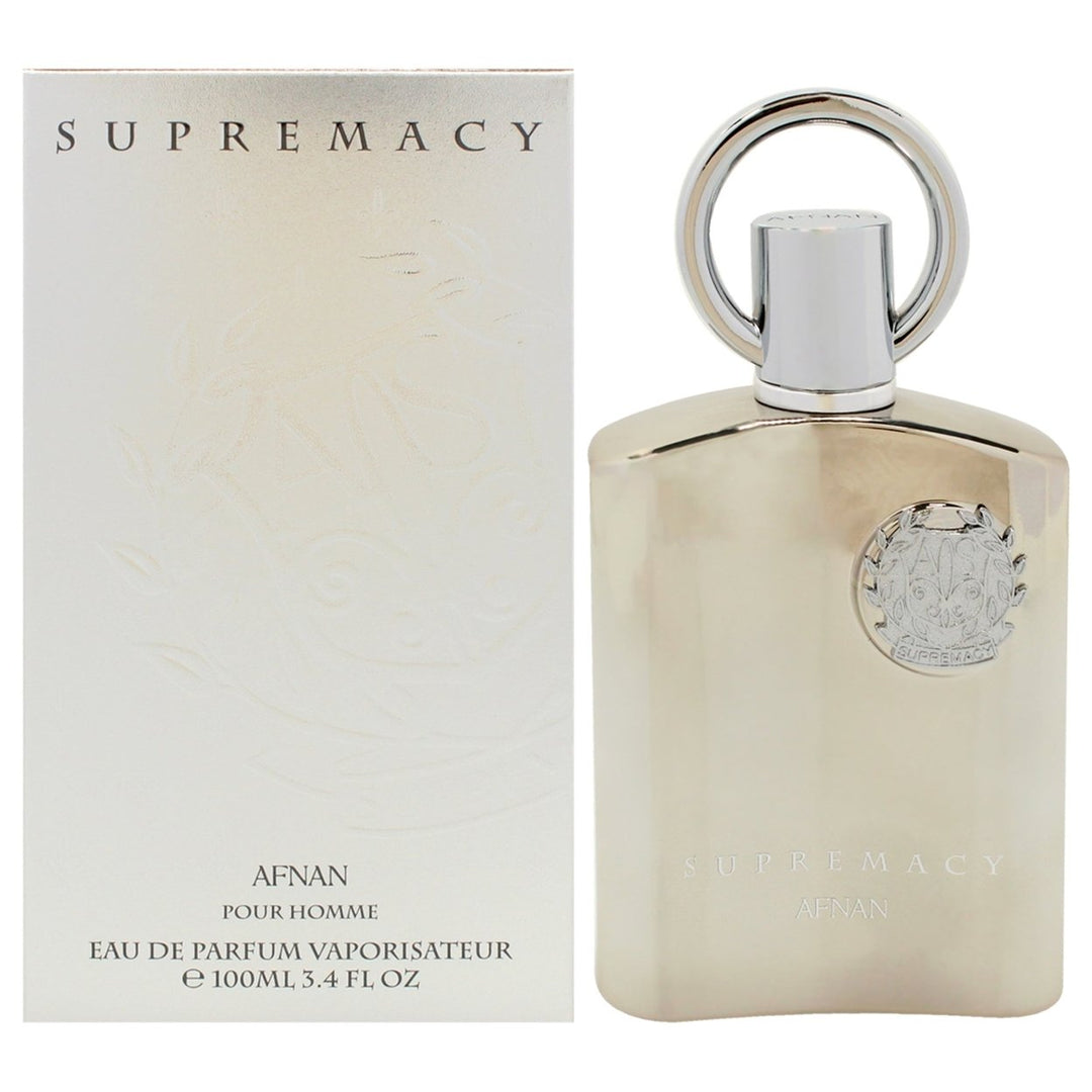 Afnan Supermacy Silver by Afnan for Men - 3.4 oz EDP Spray Image 1