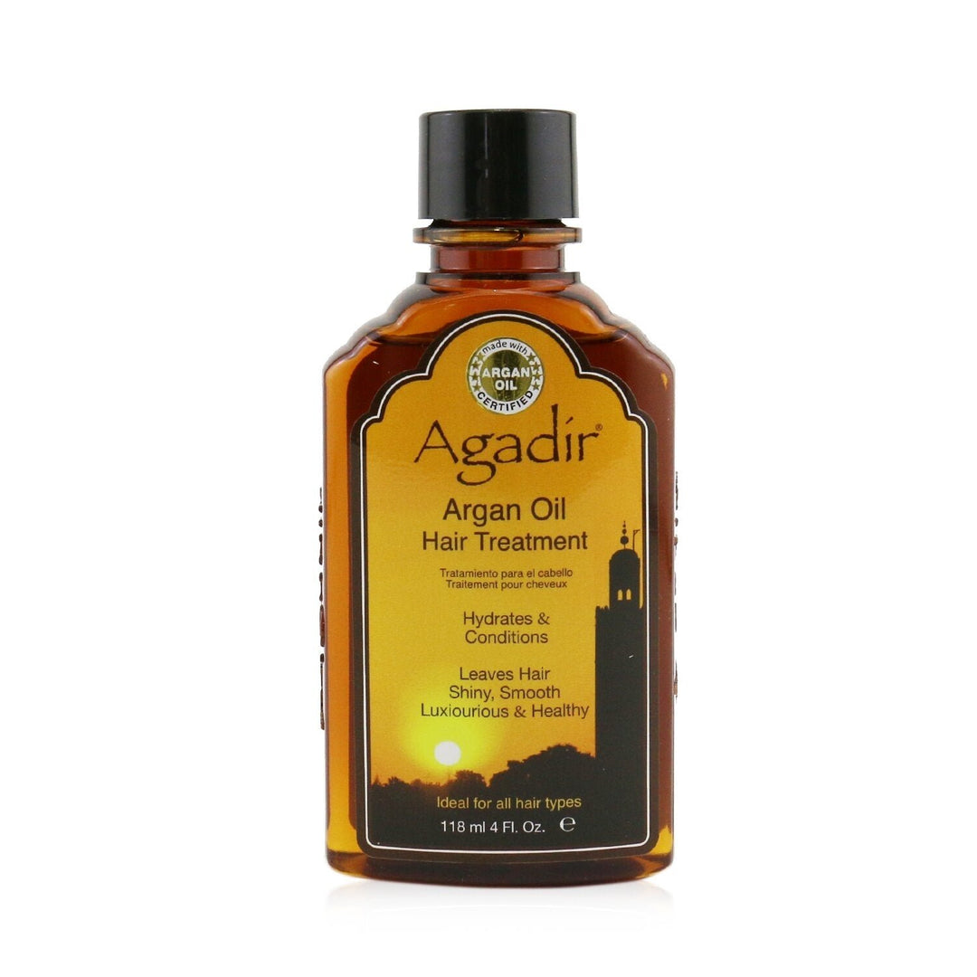 Agadir Argan Oil Hair Treatment (Hydrates and Conditions - All Hair Types) 118ml/4oz Image 1