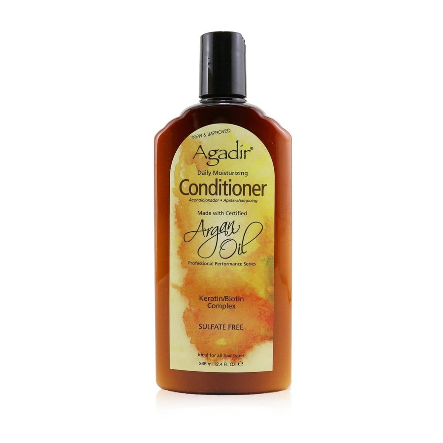 Agadir Argan Oil Daily Moisturizing Conditioner (Ideal For All Hair Types) 366ml/12.4oz Image 1