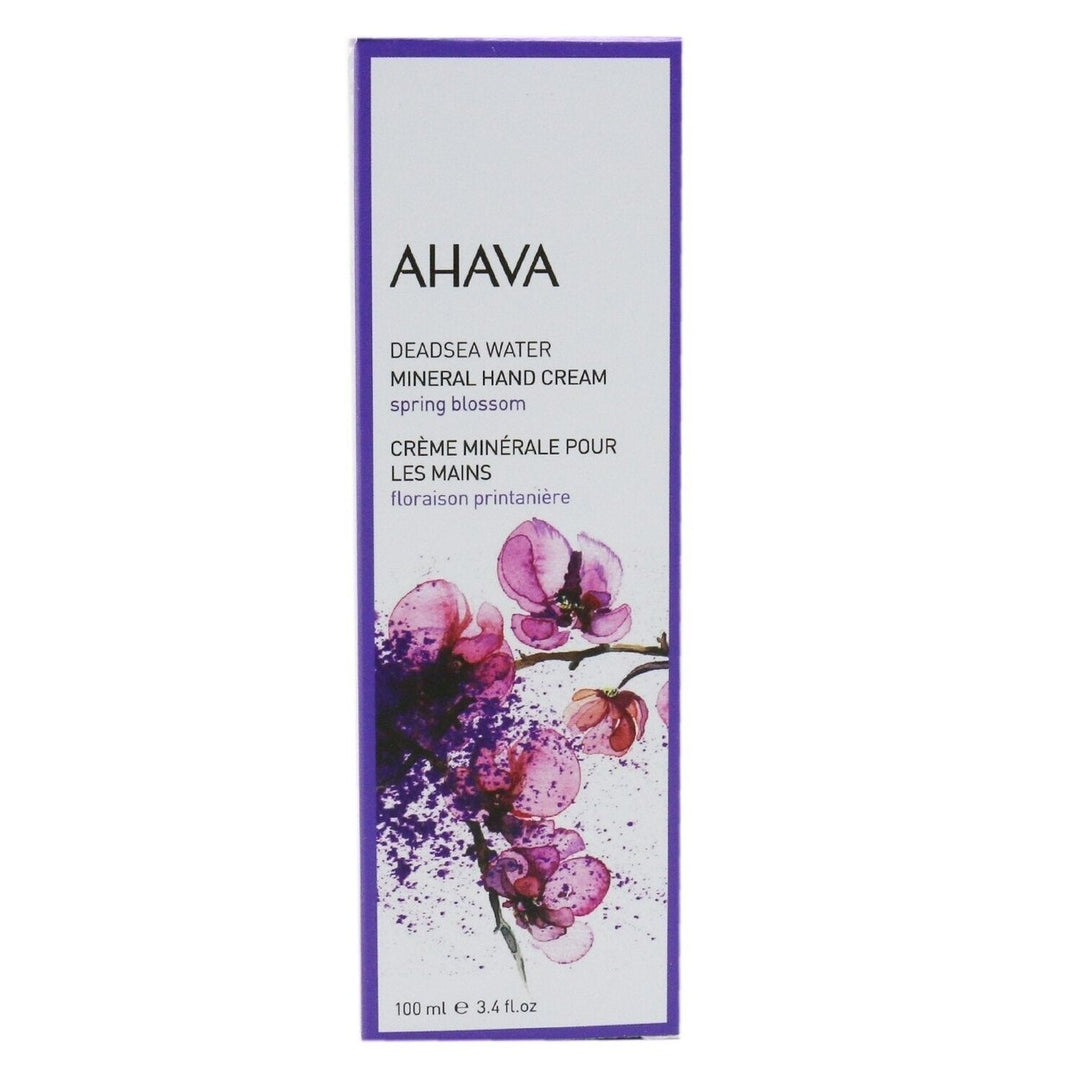 Ahava Deadsea Water Mineral Hand Cream - Spring Blossom 100ml/3.4oz Image 3