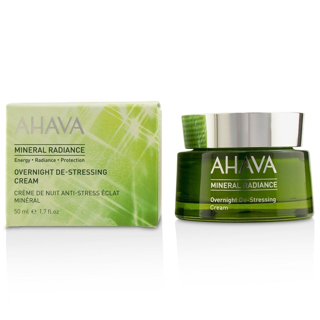 Ahava Mineral Radiance Overnight De-Stressing Cream 50ml/1.7oz Image 1