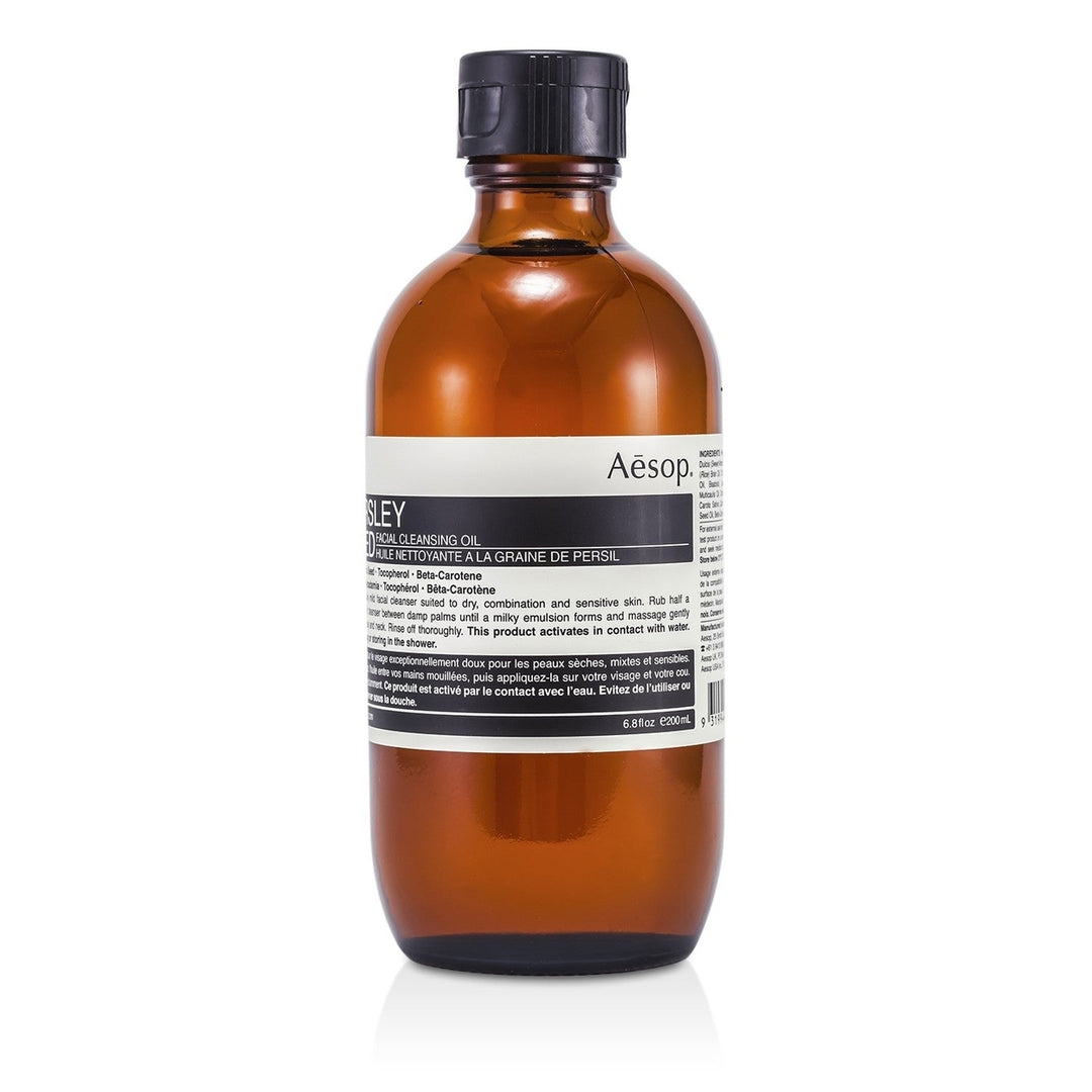 Aesop Parsley Seed Facial Cleansing Oil 200ml/6.7oz Image 1