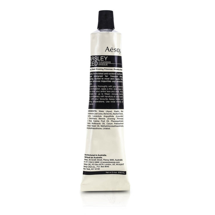 Aesop Parsley Seed Cleansing Masque (Tube) 60ml/2.38oz Image 1