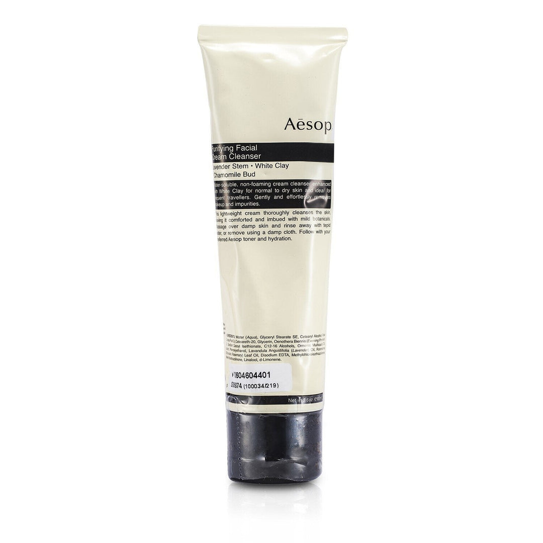 Aesop Purifying Facial Cream Cleanser (Tube) 100ml/3.6oz Image 1