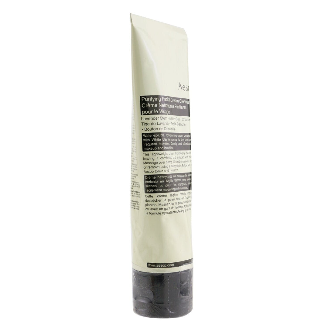 Aesop Purifying Facial Cream Cleanser (Tube) 100ml/3.6oz Image 2