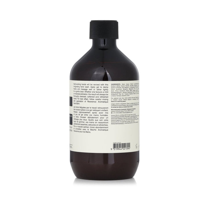 Aesop Reverence Aromatique Hand Wash With Screw Cap 500ml/16.9oz Image 3