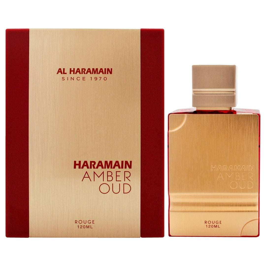 Al Haramain Amber Oud Rouge by Al Haramain for Unisex - 4 oz EDP Spray Image 1