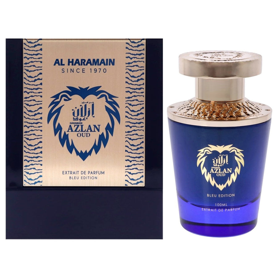 Al Haramain Azlan Oud Bleu by Al Haramain for Men - 3.33 oz EDP Spray Image 1