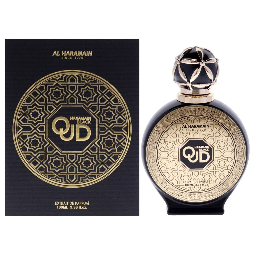 Al Haramain Black Oud by Al Haramain for Unisex - 3.33 oz EDP Spray Image 1