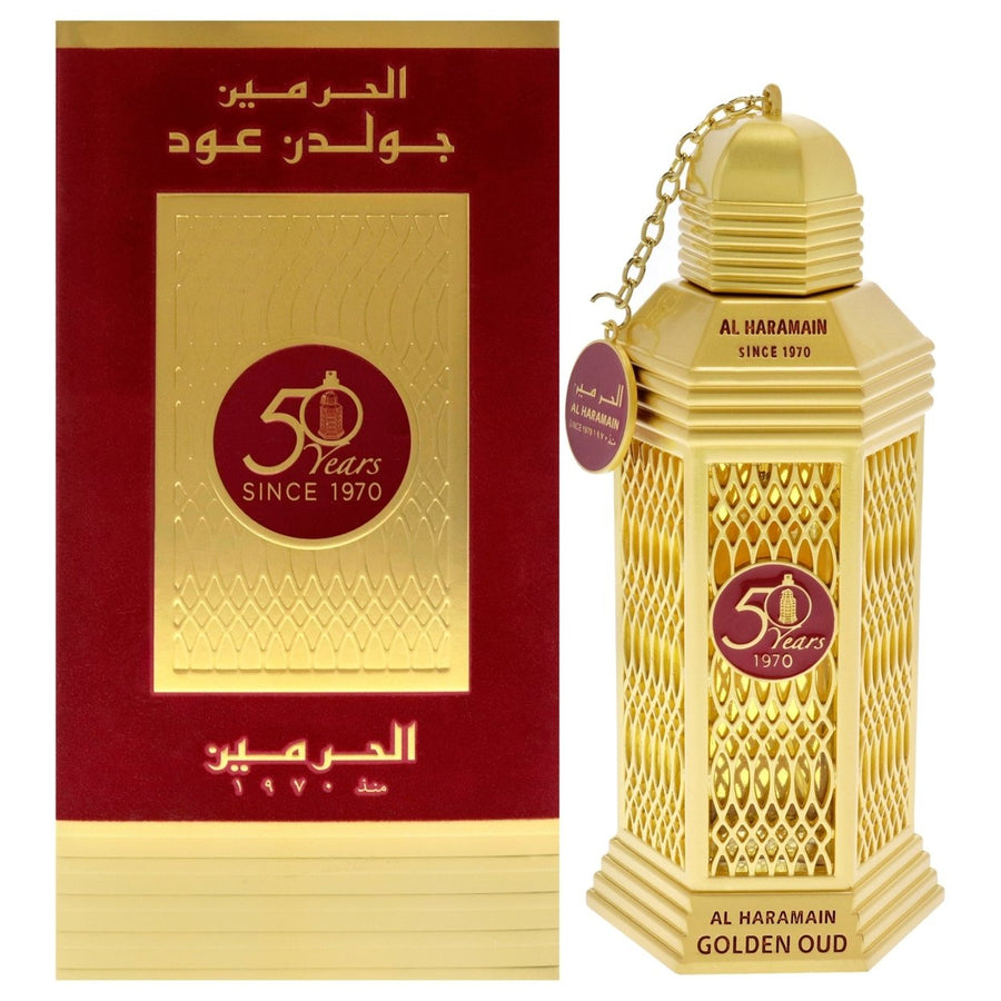 Al Haramain Golden Oud by Al Haramain for Women - 3.4 oz EDP Spray Image 1