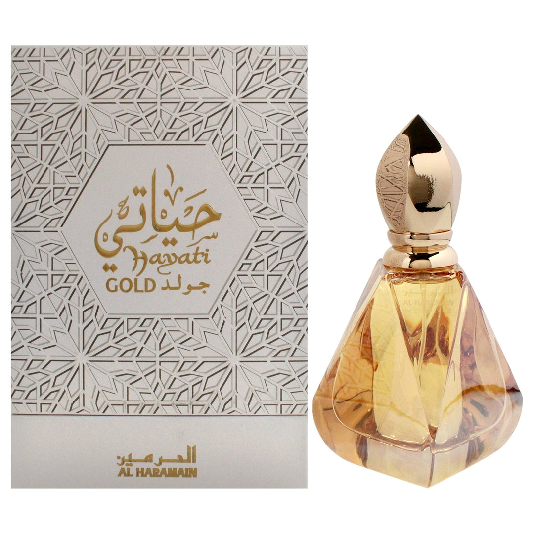 Al Haramain Hayati Gold by Al Haramain for Unisex - 3.33 oz EDP Spray Image 1