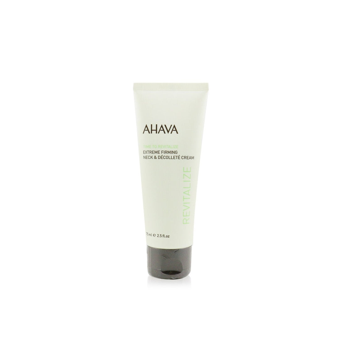 Ahava Time To Revitalize Extreme Firming Neck and Decollete Cream 75ml/2.5oz Image 1