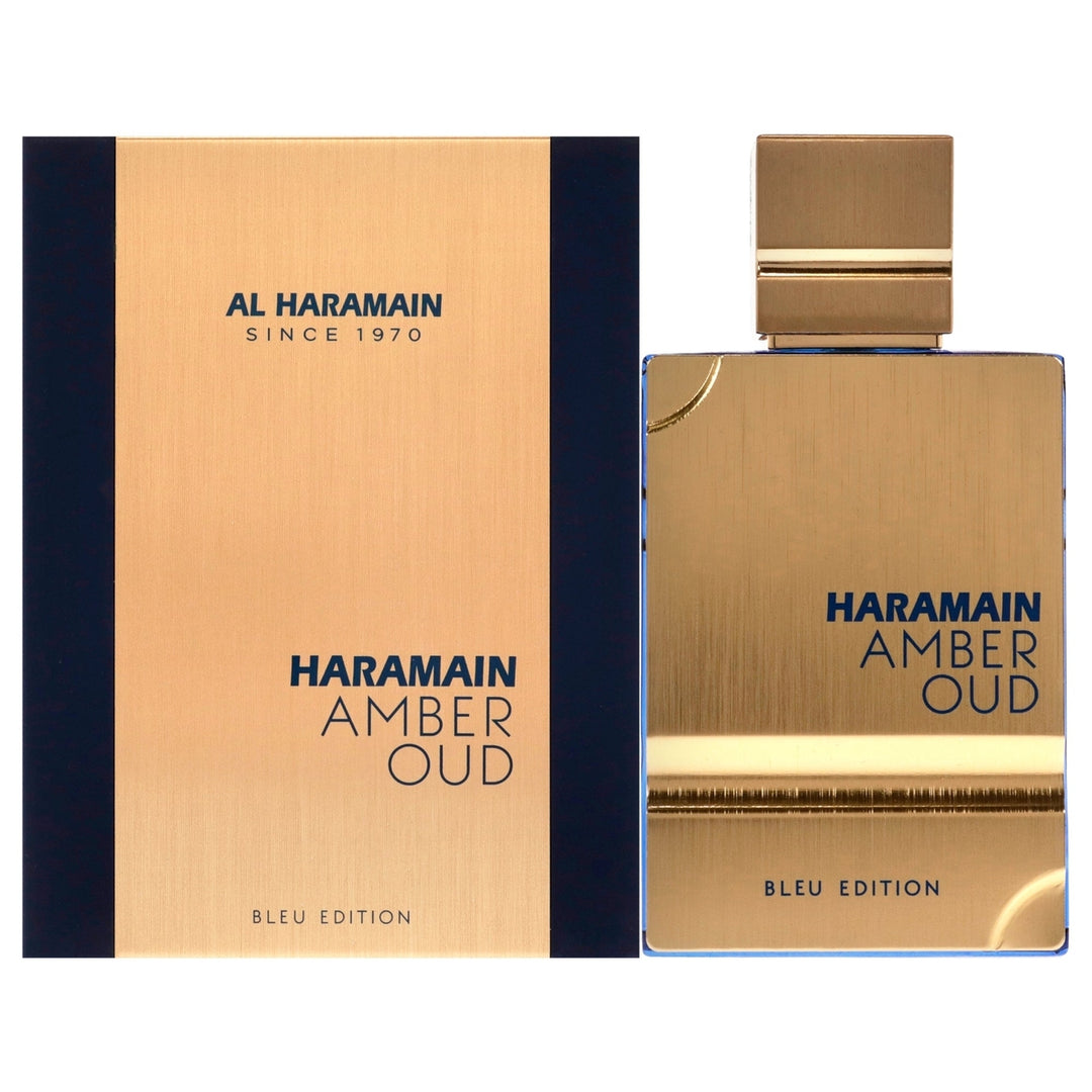 Al Haramain Amber Oud - Bleu Edition by Al Haramain for Men - 2 oz EDP Spray Image 1