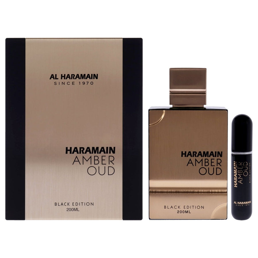 Al Haramain Amber Oud - Black Edition by Al Haramain for Unisex - 6.7 oz EDP Spray Image 1